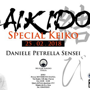Special Keiko  con il M° Daniele Petrella il 25.02.2018 Napoli
