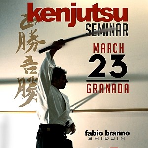 Kenjutsu Seminar 23 Marzo 2013 a Granada Fabio Branno Shidoin