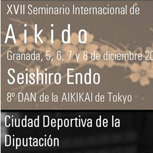 XVII Seminario Internacional de Aikido Granada 5, 6, 7 y 8 de diciembre 2013  Seishiro  Endo 8° dan de l'AIKIKAi de Tokyo