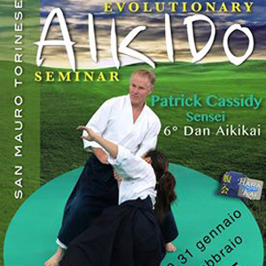 Evolutionary Aikido Seminar con il M° Patrick Cassidy 6° Dan Aikikai